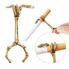 Держатель для сигарет в стиле ретро, металлический зажим на палец для предотвращения пожелтения пальцев, держатель для сигарет #2