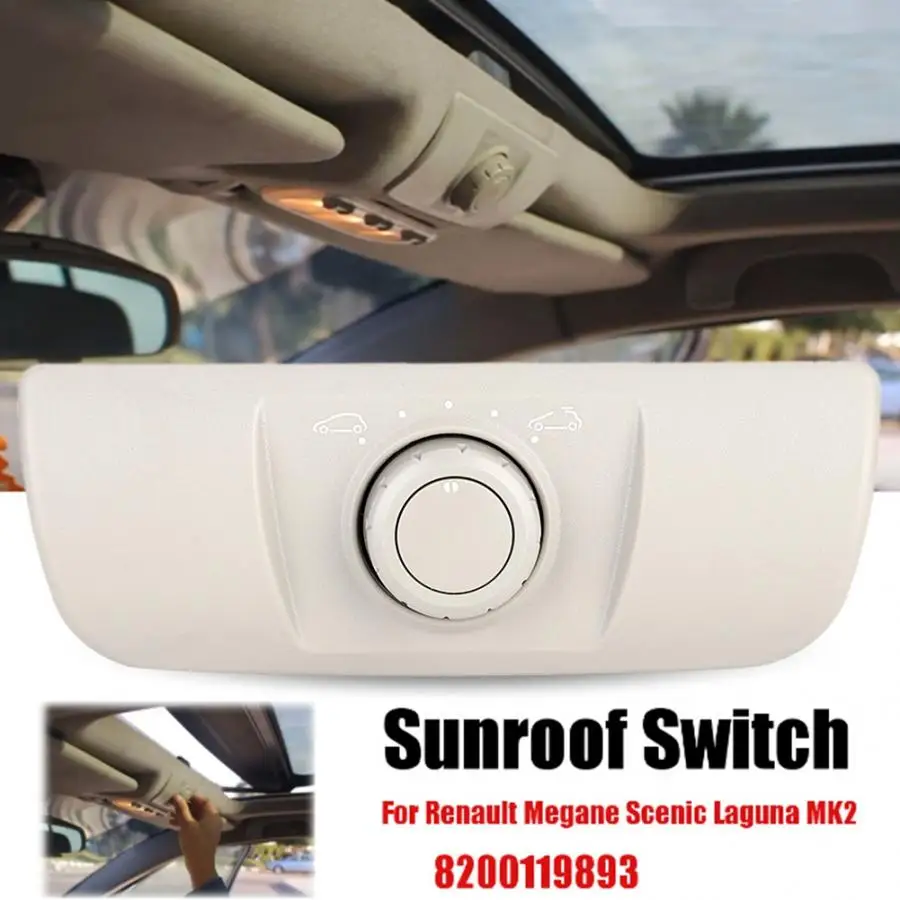8200119893 кнопка включения люка автомобиля для RENAULT Megane 2 Scenic 2 Laguna 2 автомобильные аксессуары