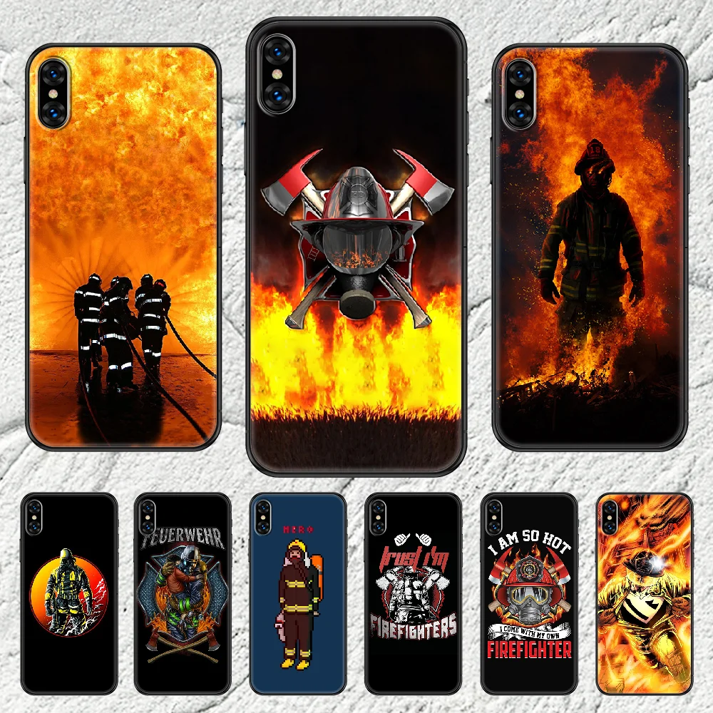 Чехол для телефона с изображением героев пожарного защитного корпуса iphone 5 5s se 2 6