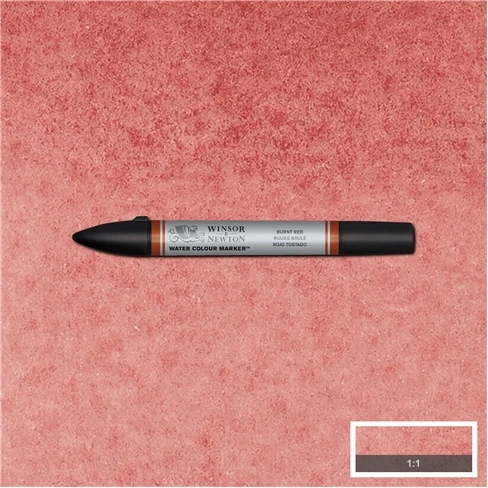 Маркер акварельный Winsor&ampNewton Water Colour 061 BURNT RED |