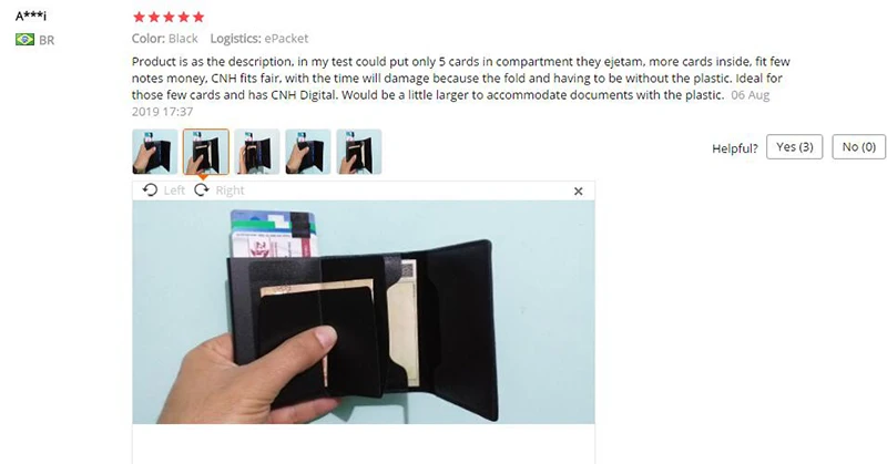 RFID Blocking Credit Card Holder Genuine Leather Men ID Card holder Mini Wallet Vintage Metal Automatic Anti-theft Card Wallet