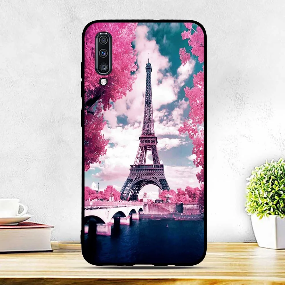 Чехол для Samsung Galaxy A70 2019 чехол из ТПУ мягкий силиконовый накладка A 70 A705 A705F