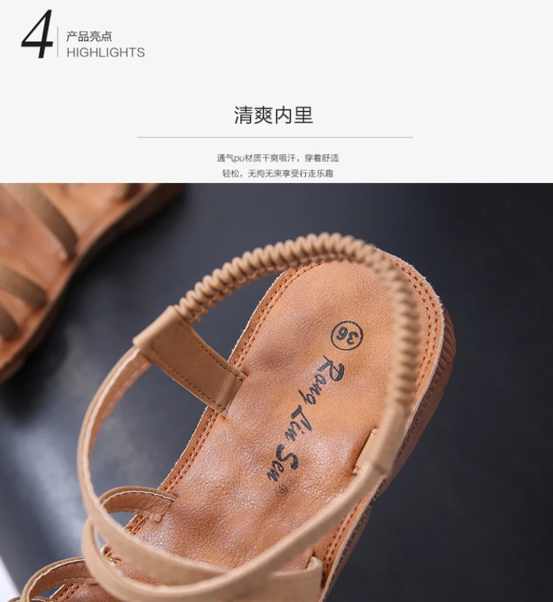 

2020 New Bohemia Women Sandals Zebra Summer Flats Flip-flops Slip-on Sandals Women Cozy Casual Gladiator Beach Shoes T061