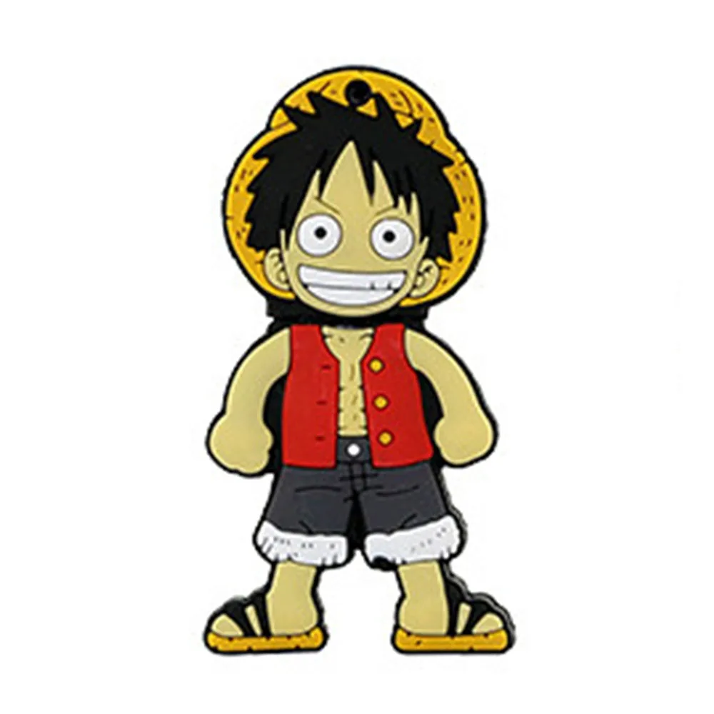 2 JASTER one piece 64 Гб USB флеш-накопитель 4 ГБ USB 2,0 Мультфильм Луффи U диск 16 Гб флэш-накопитель 32 Гб Флешка 8 Гб 128 ГБ USB карта памяти - Цвет: 2