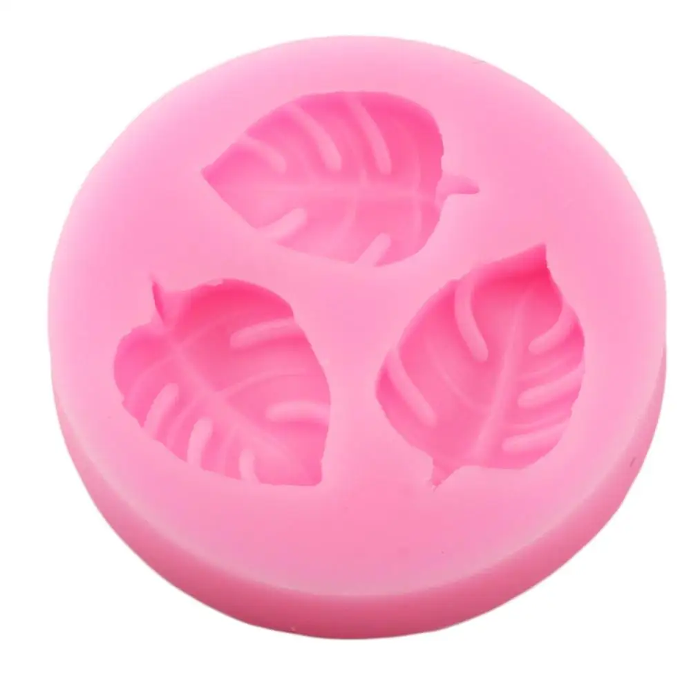 Тропические листья силиконовые формы черепаха лист ребенка день рождения