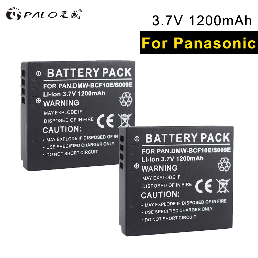 PALO BCF 10E 2 шт. литий ионная батарея DMC TS1/2GK FX580/48/40/550/68/60/700/75/65GK FS25/15/7/6/4/42gk FH3 /1/22/GK