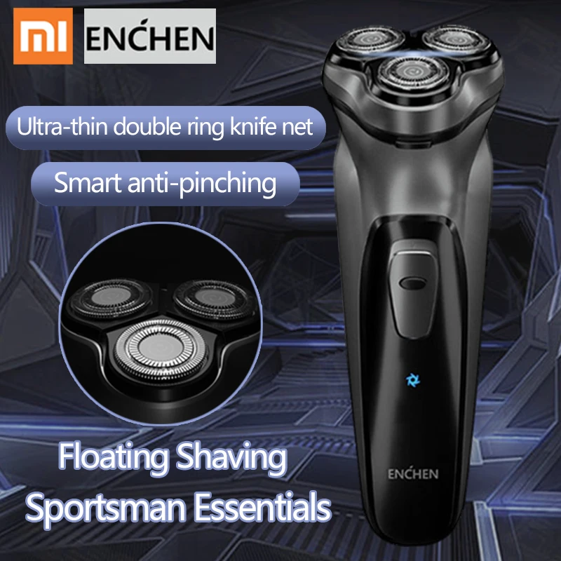 Бритва электробритва для мужчин перезаряжаемая Гибкая бритва 3 головки сухого