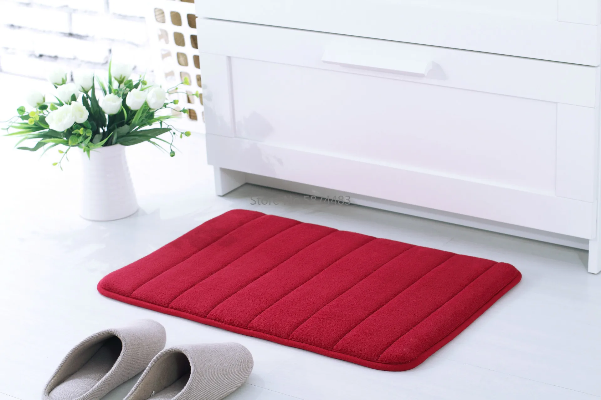 80*160 см новые коралловые флисовые коврики для спальни кухни ванной комнаты