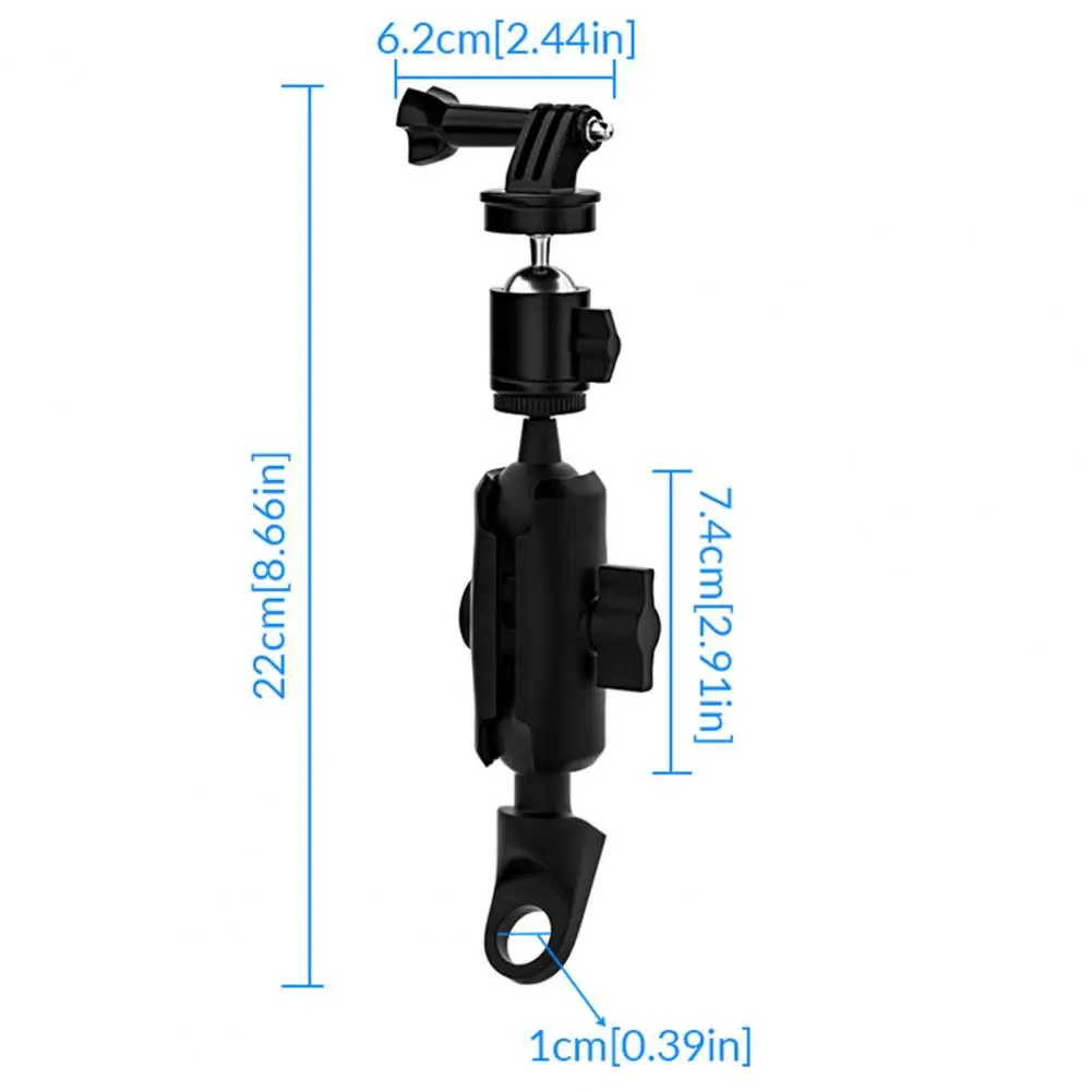 

360 Degree Motorcycle Electric Vehicle Mirror Seat Camera Phone Cycling Bracket