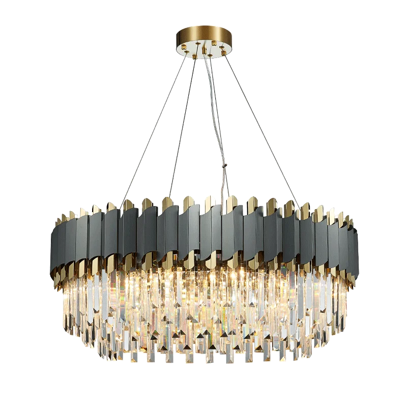 

Modern Simple Living Room Chandelier Light Luxury Villa Home Lamps Creative Personalized Restaurant Led Chandelier