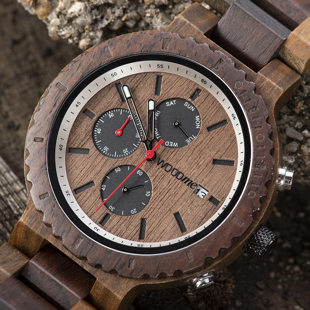 Часы наручные мужские с хронографом люксовые подарок на день рождения Рождество