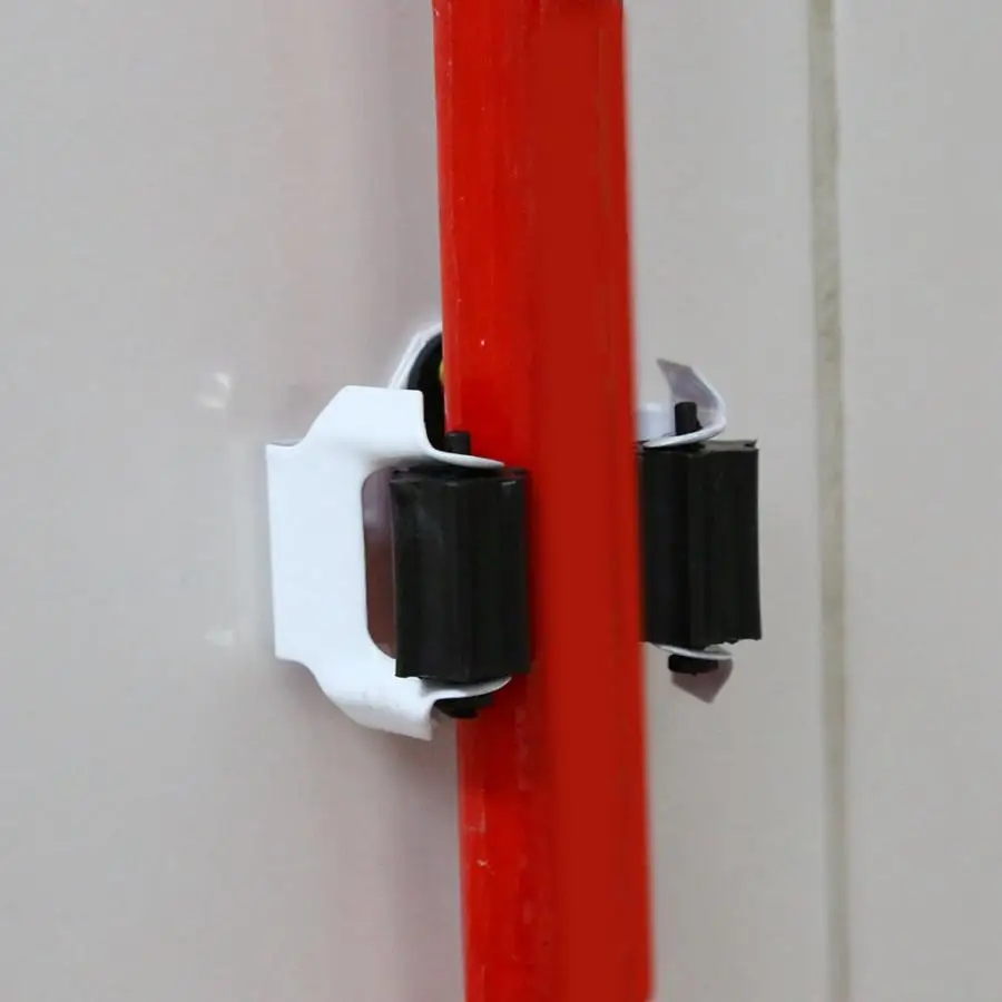 10 шт. держатель для швабры настенный смонтированный органайзер зажим клейкая