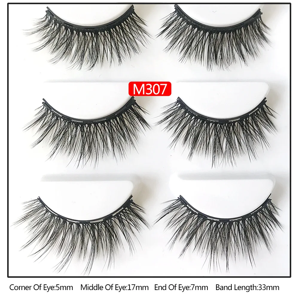 

3D Mink Magnetic Eyelashes Super Natural Thick Style Magnet False Eyelashes Magnetic Eyeliner Tweezers Set Makeup Extension Tool