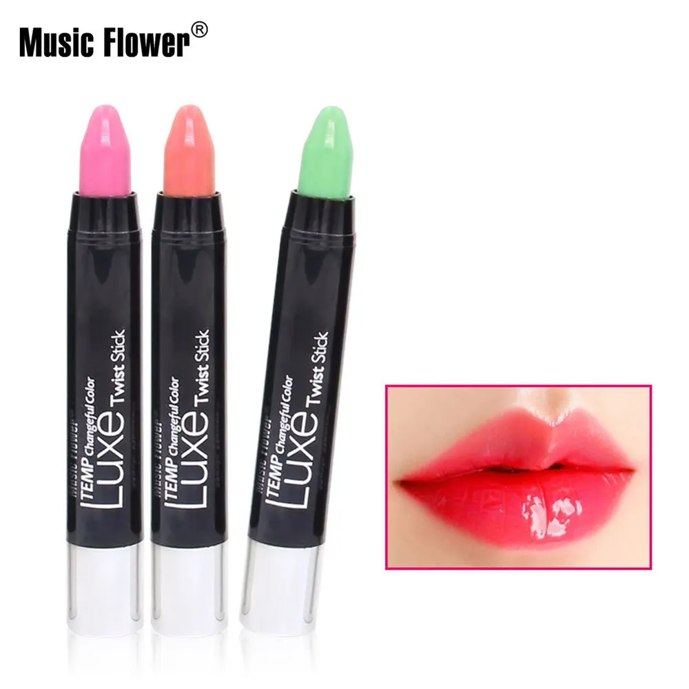 Лидер продаж бальзам для губ с музыкой и цветами увлажняющая губная помада M3073 |