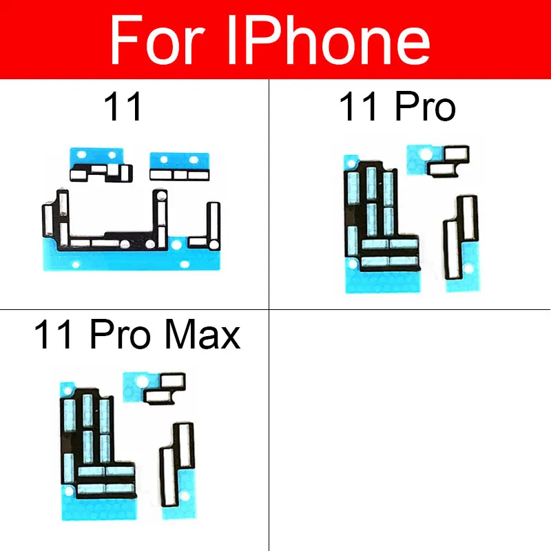

Inline&Motherboard Adhesive Stickers Insulation For iphone 11 / 11 Pro / 11 Pro Max Mainboard Seat Foam Shield Radiation Heat