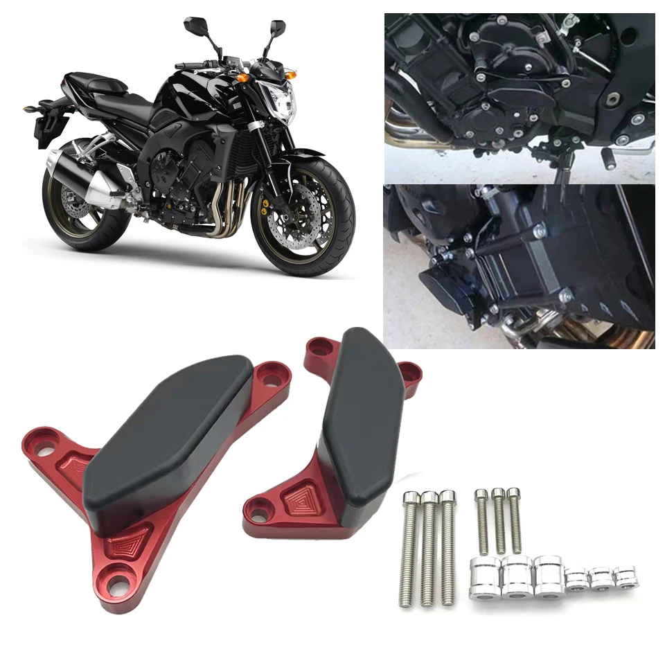 

Аксессуары для мотоциклов, чехол для статора двигателя, защитная крышка, протектор рамки, ползунок для Yamaha FZ1 FZ8 FAZER FZ-1 Fazer 2010-2016