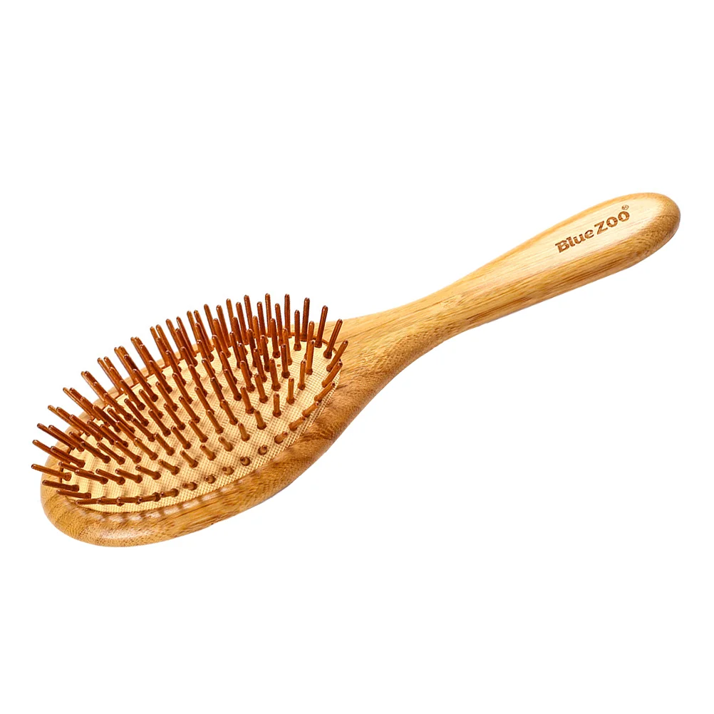 

1pc Comfortable Airbag Comb Hairdressing Comb Handheld Comb (Wood color)