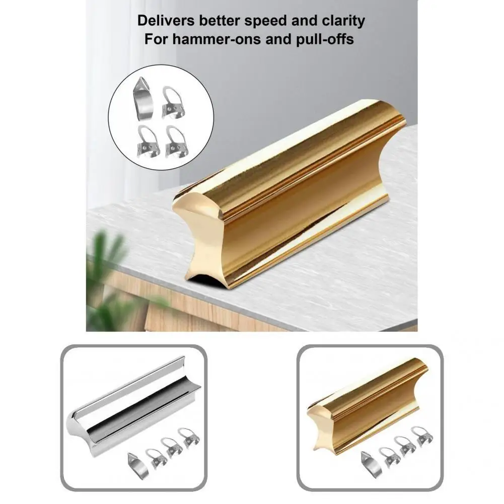 

Metal Delicate Durable Guitar Tone Laps Slide Parts Mini Guitar Slide Bar Anti-Scratch for Fix