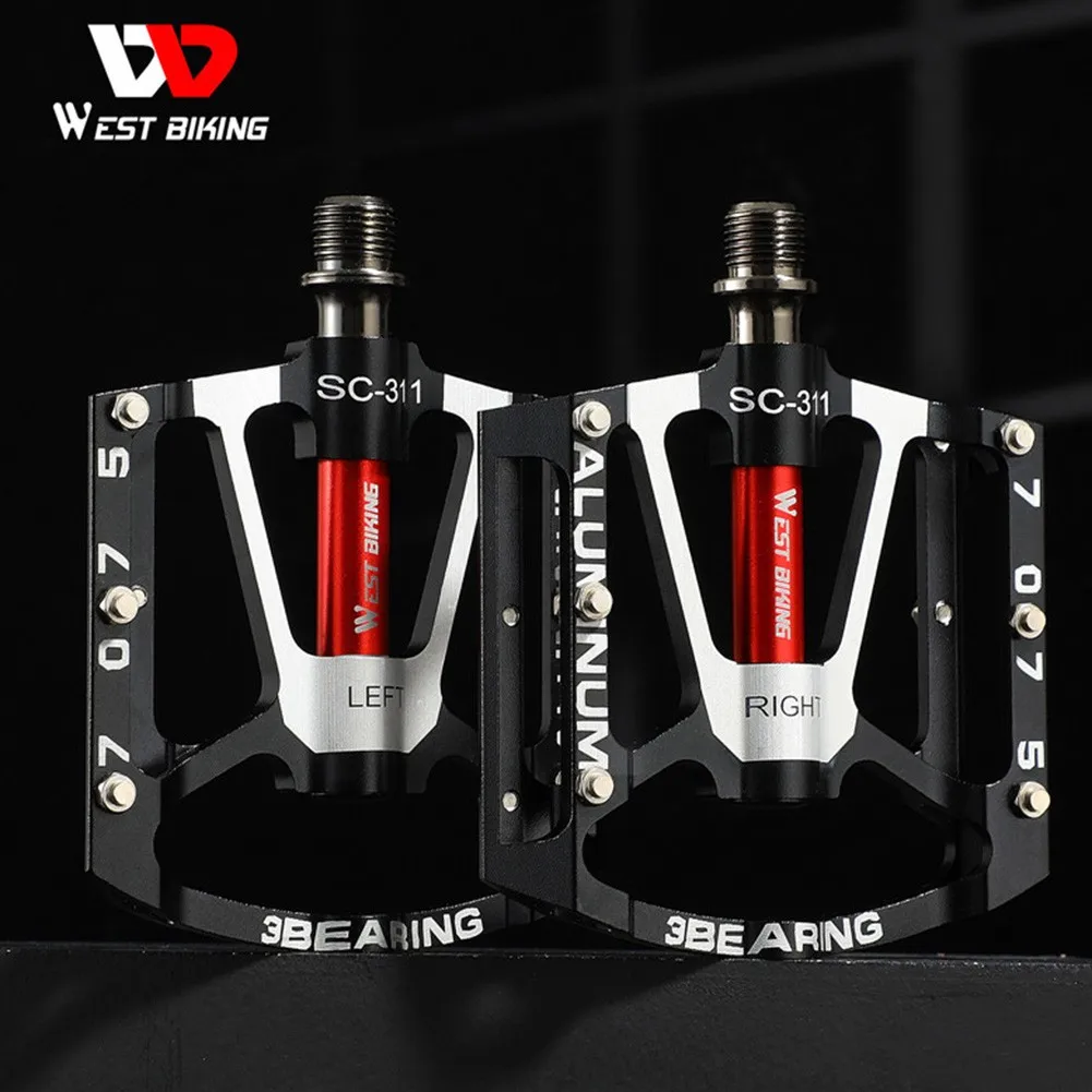 

Platform Pedals Riding Aluminum Alloy Bearing Bicycle Components Cycling