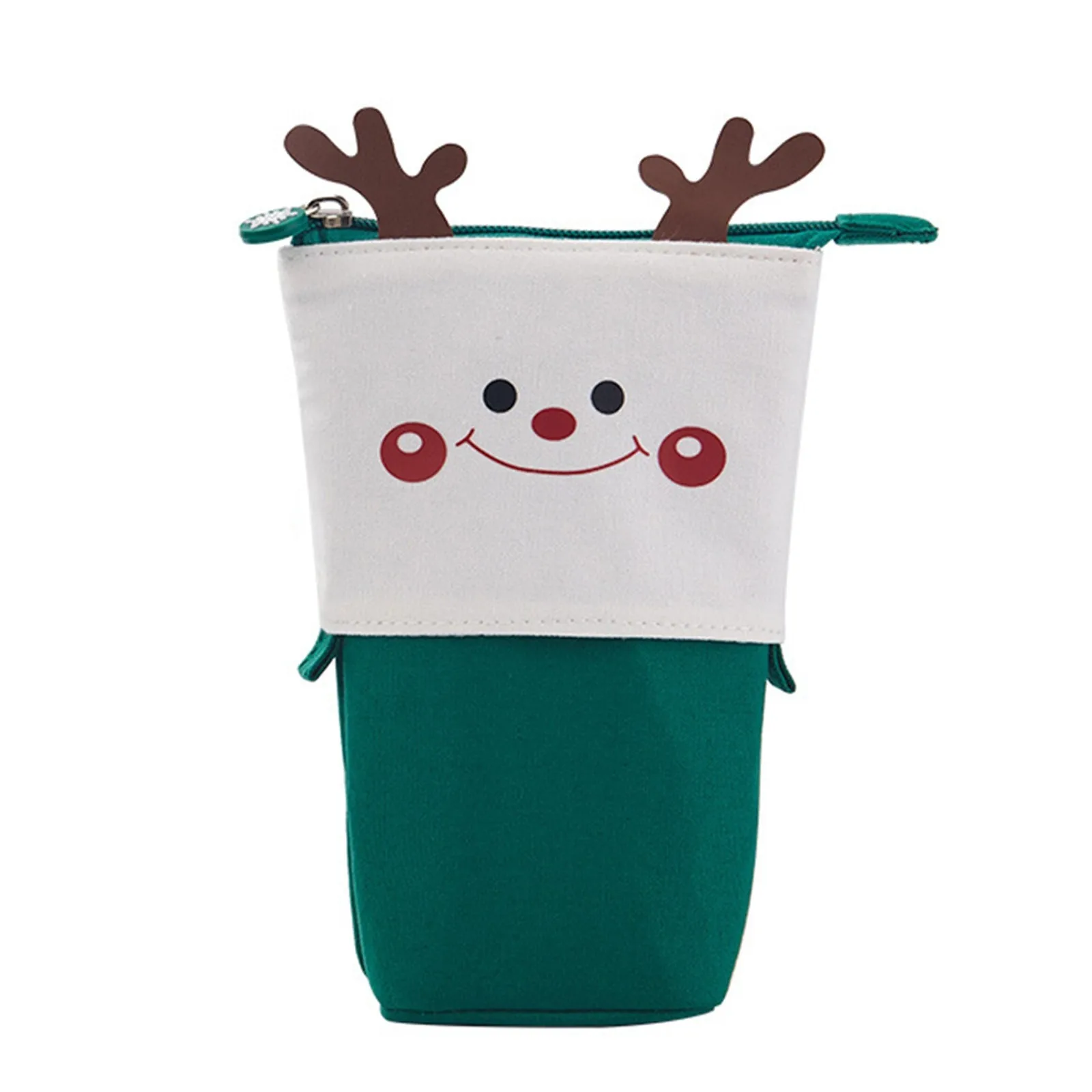 Christmas Pencil Bag Large Capacity Lovely Case Navidad Merry Decorations For Home New Year 2022 | Дом и сад