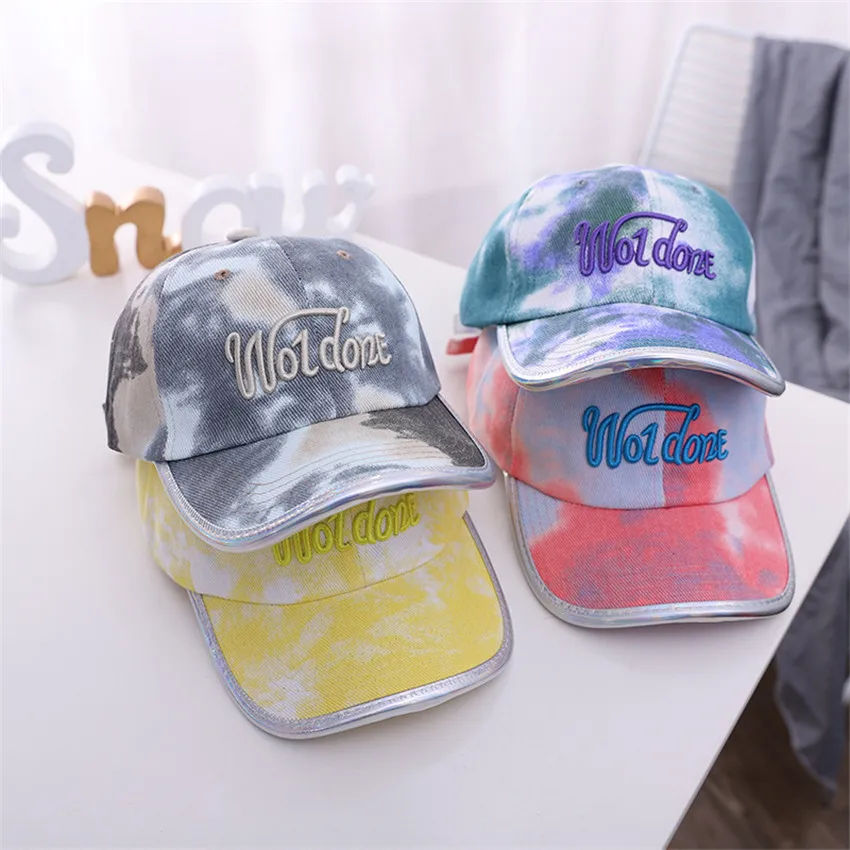

New Girls Boys Baseball Cap For Kids Letter Embroidery Print Peaked Cap Children Outdoor Sport Caps For 2-4 Years Old