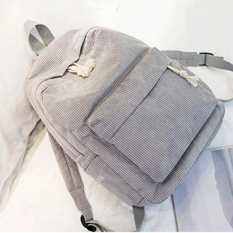 Новинка 2019 Модный женский рюкзак в консервативном стиле мягкий вельветовый