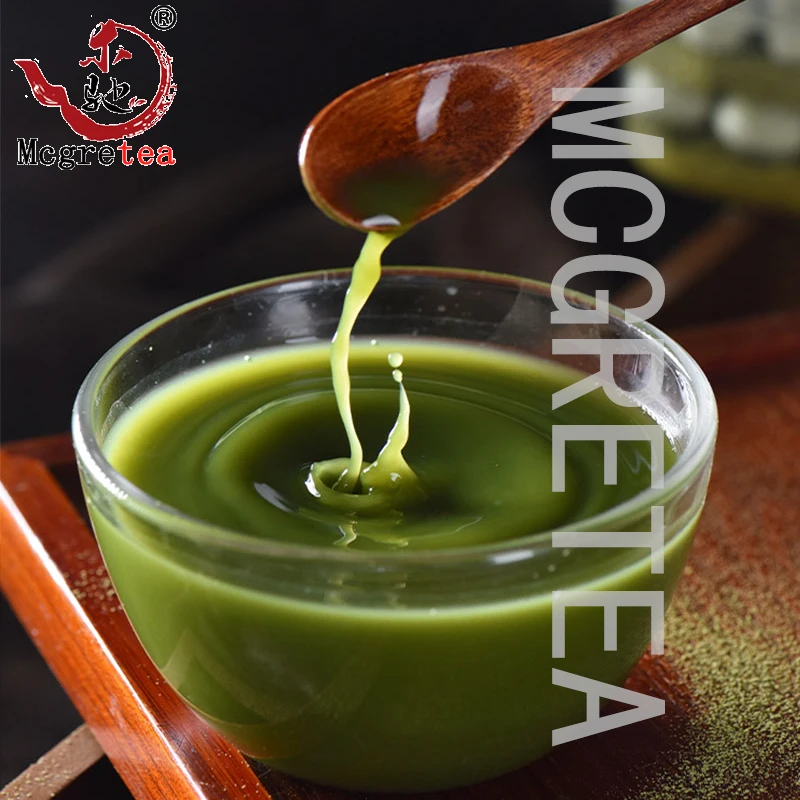 Китайский зеленый чай Matcha порошок 100% натуральный органический для похудения