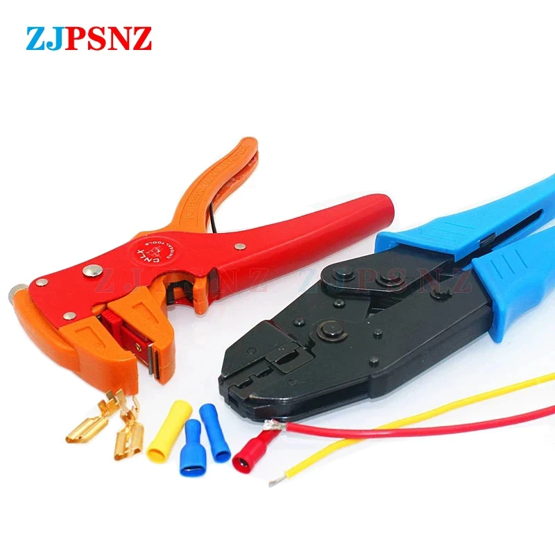 

High Quality HS Crimper Cable Cutter Automatic Wire Stripper Multifunctional Stripping Tools Crimping Pliers Terminal Crimp