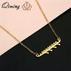 Женское и мужское ожерелье с подвеской QIMING Crew Mate Shop