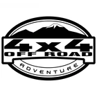 Креативная Автомобильная наклейка s 4x4 для внедорожника Lada Niva Uaz Hunter Patriot, забавная Автомобильная наклейка, 22 см * 15 см