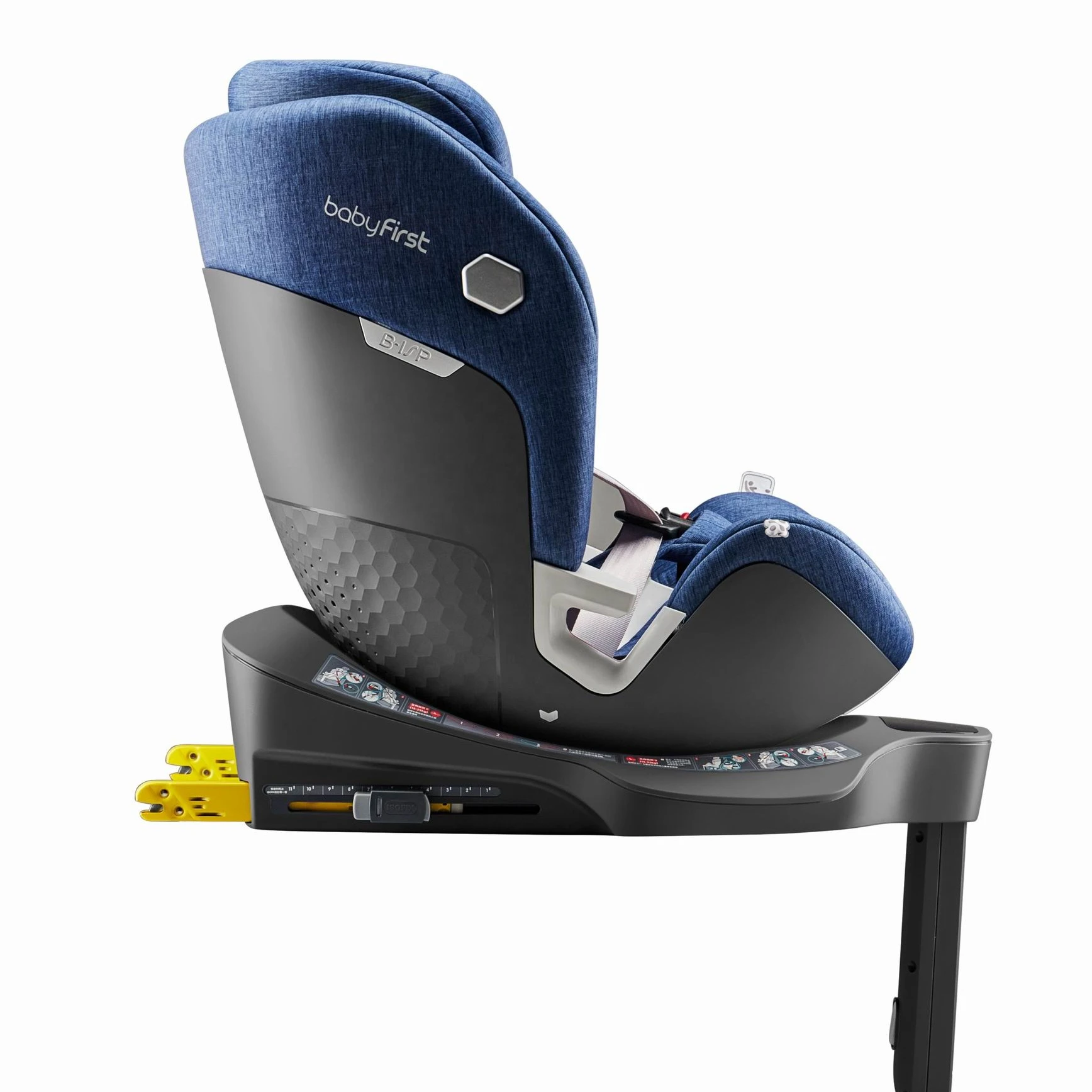 

I-Size 40-105cm With Isofix&Support Leg Grey Baby Car Seats R153B