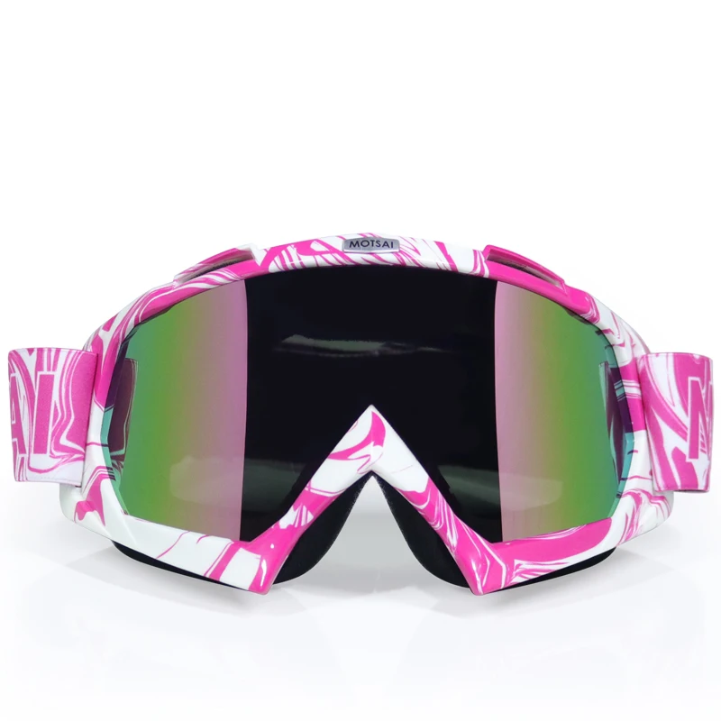 

Motocross Goggles Ski Snow Skate Glasses Helmet Eyewears Sun Glasses Collapsible For Motorcycle Dirt Bike ATV MX Outdoor Cycling