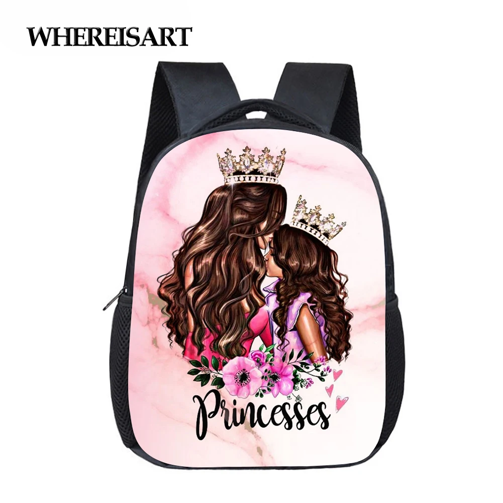 Рюкзак WHEREISART для детей с принтом супер мамы школьный рюкзак хипстерский детского