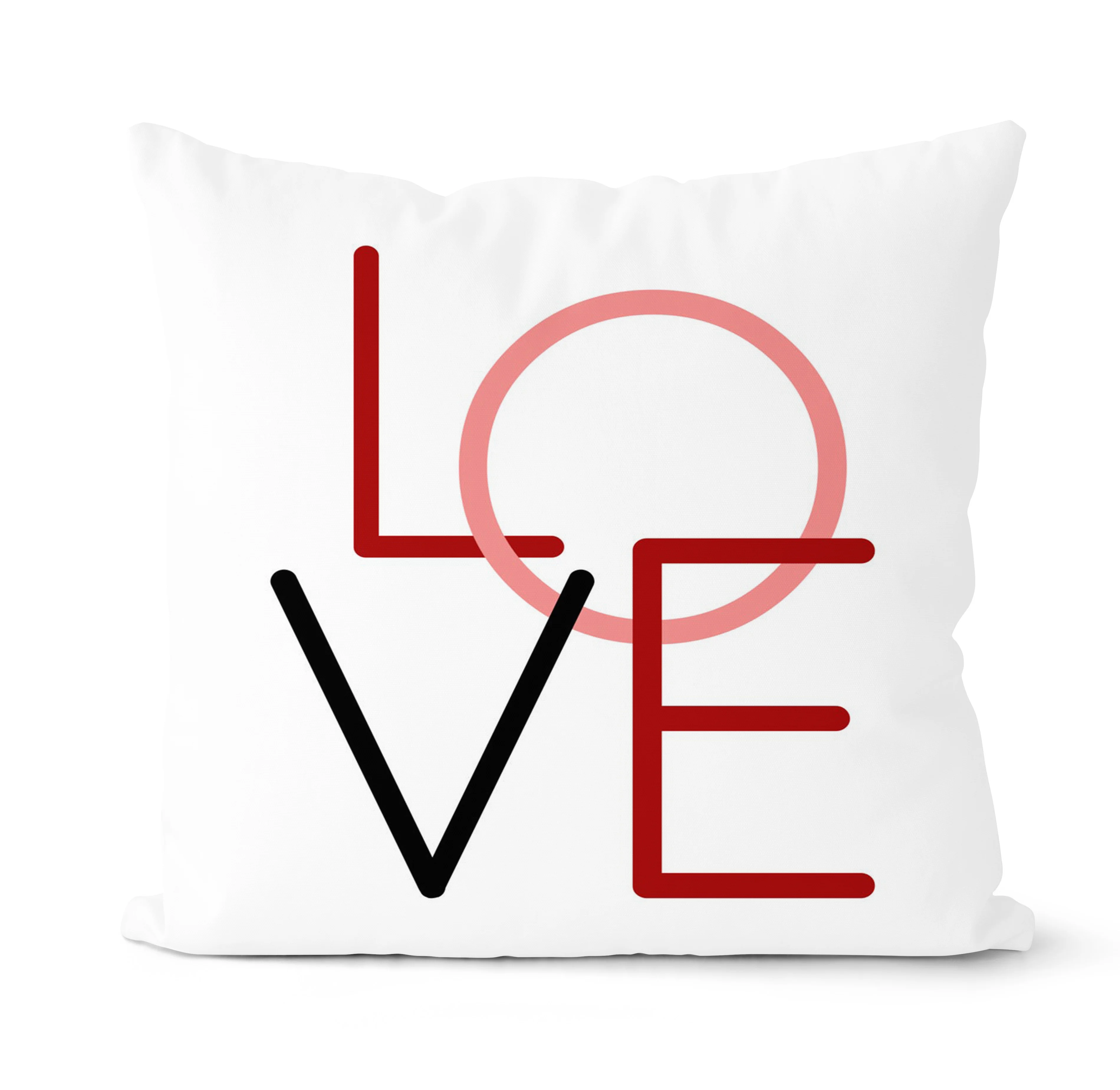 4 шт. декоративные наволочки в виде сердца из полиэстера|Наволочка| |