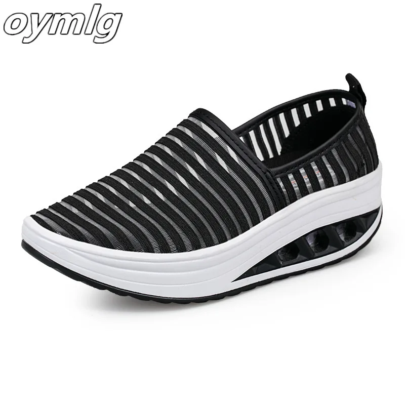 

2020 Summer New Rocking Shoes Casual Shoes Women's Platform Lazy Shoes Lightweight Single Shoes Platform Shoes women sneakers