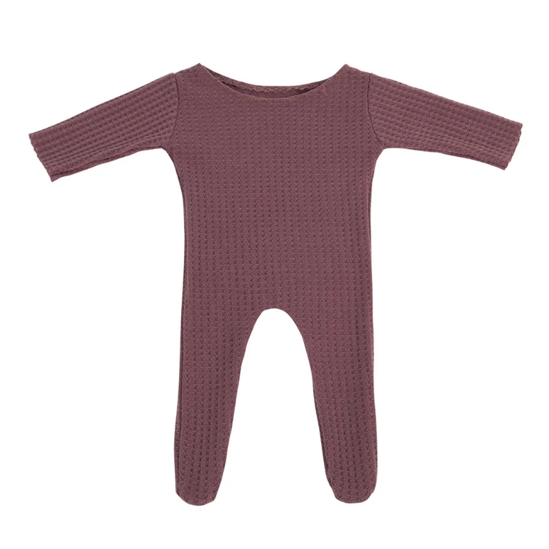 

2 Pcs Baby Hat Bodysuit Set Newborn Photography Props Cap Romper Jumpsuit Kit Infants Photo Shooting Clothing 54DA