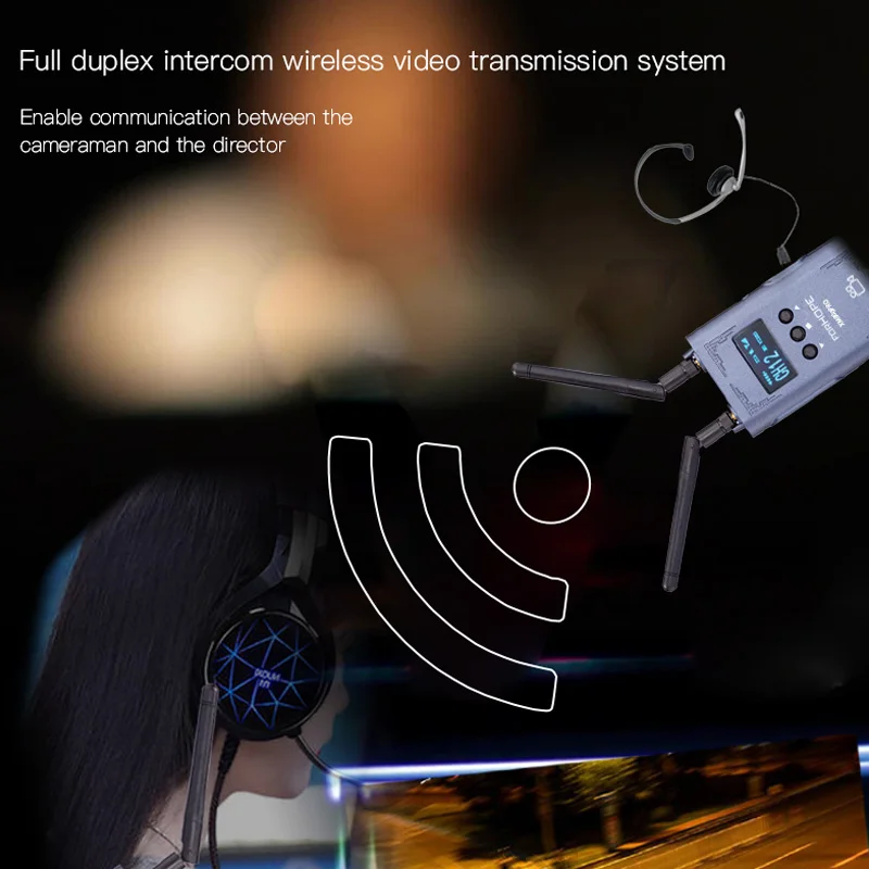 Система беспроводной передачи FORHOPE XM800 pro 800 футов с аудио общением подходит для iPad