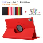 Чехол для планшета Lenovo P11 Pro, 11,5 дюйма, TB-J706F дюйма, 2020 градусов, вращающаяся подставка для Lenovo P11 360, защитный чехол с ручкой