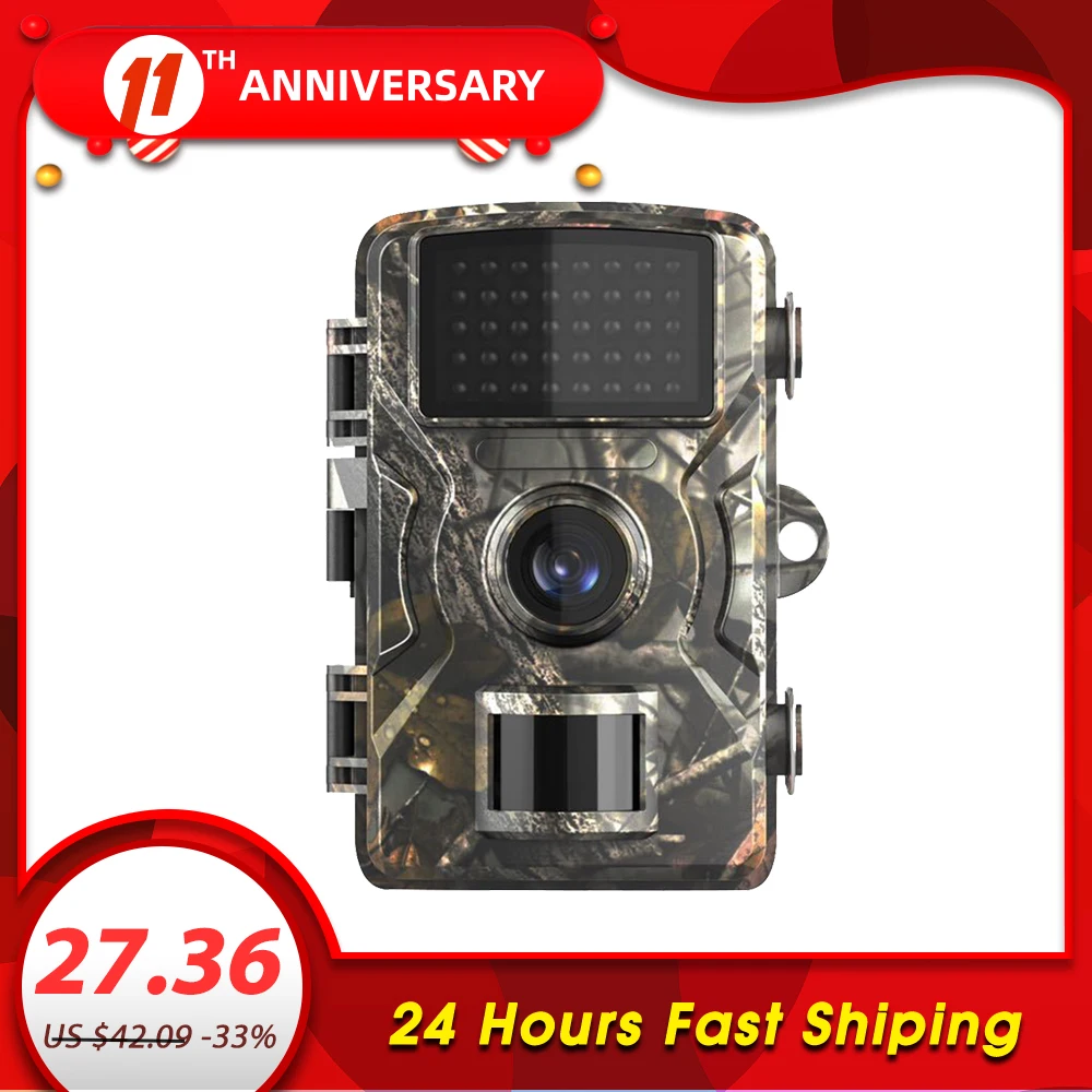 DL 100 охоты Камера дикой природы Ночное видение движение активированный открытый