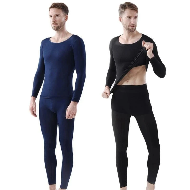 

Thermal Underwear Women Men Ultra-Soft Thermostatic Ultra-Thin Heating Winter Tight-Fitting Base PR Sale