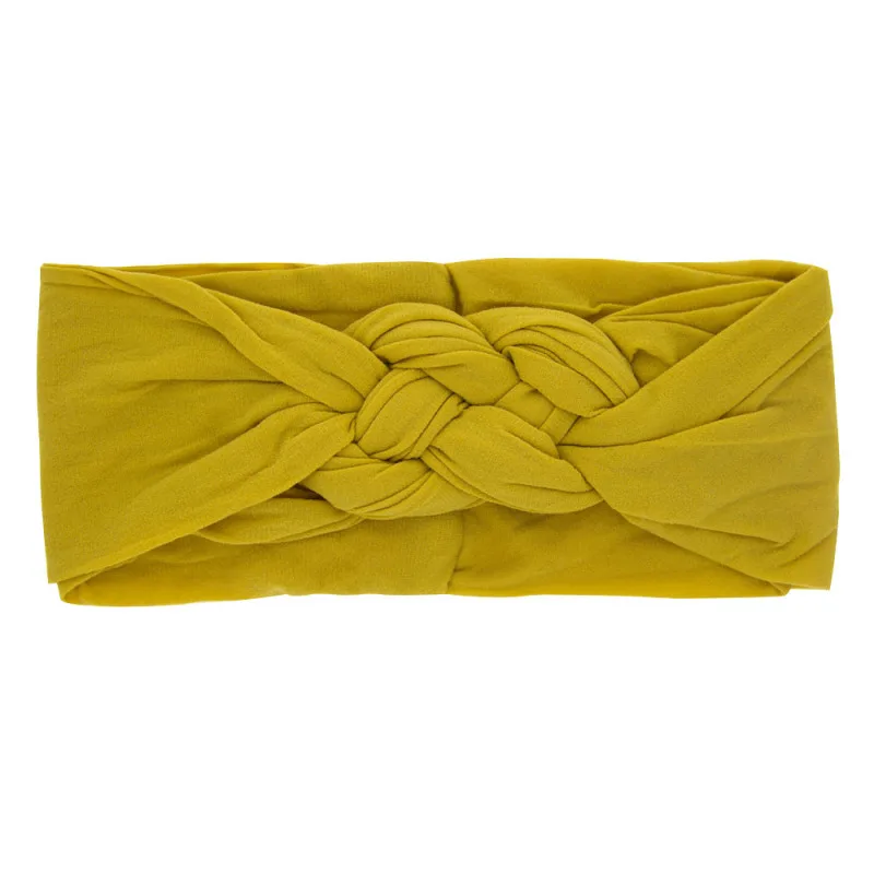 

2020 Girls Twisted Top Cross Knot Headwraps New Braided Nylon Kids Headbands Elastic Soft Hairbands Children Hair Accessories