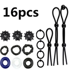 Силиконовое кольцо для задержки эякуляции, удлинитель для мужского пениса, эротические игрушки для мужчин