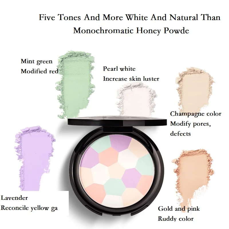 Светильник, раскрывающий естественную пудру для лица, минеральные основы, контроль над маслом, отбеливающий консилер, пудра для макияжа