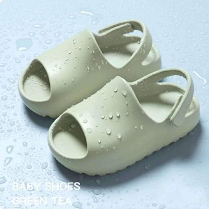 

Baby Toddler Kids Adults Slip-on Fashion Sandals Boys Girls Foam Beach Summer Slides Bone Resinchildren Lightweight Water Shoes