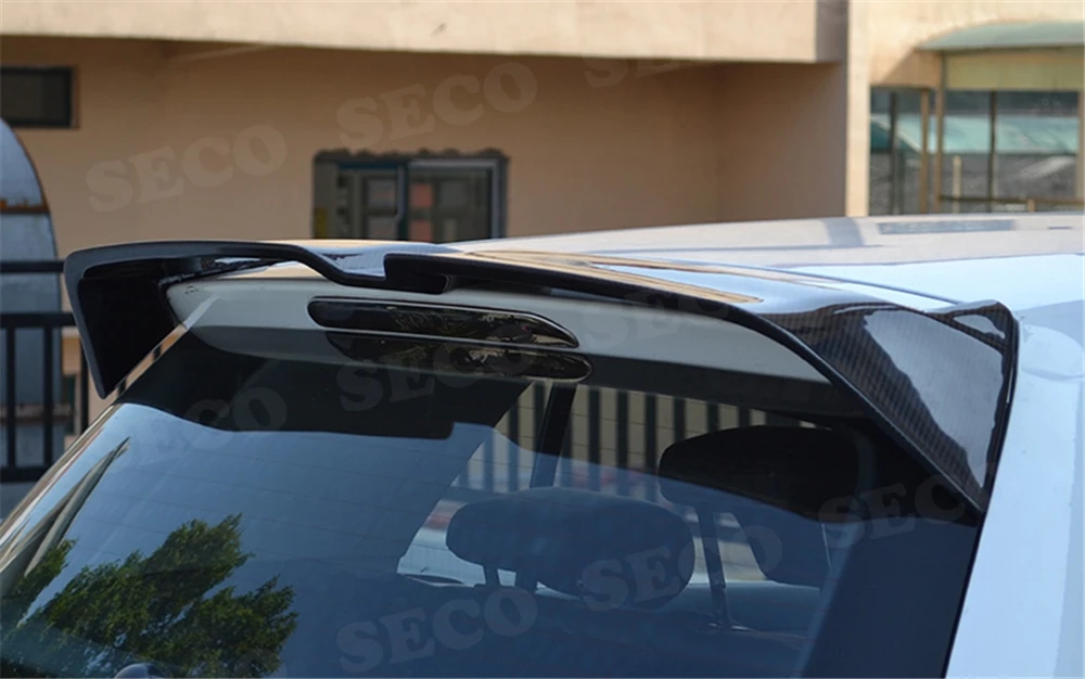 MK7 7,5 углеродное волокно задний спойлер на крышу для VW Golf 7 7,5 VII MK7 стандарт GTI R- FRP O стиль задний багажник крылья