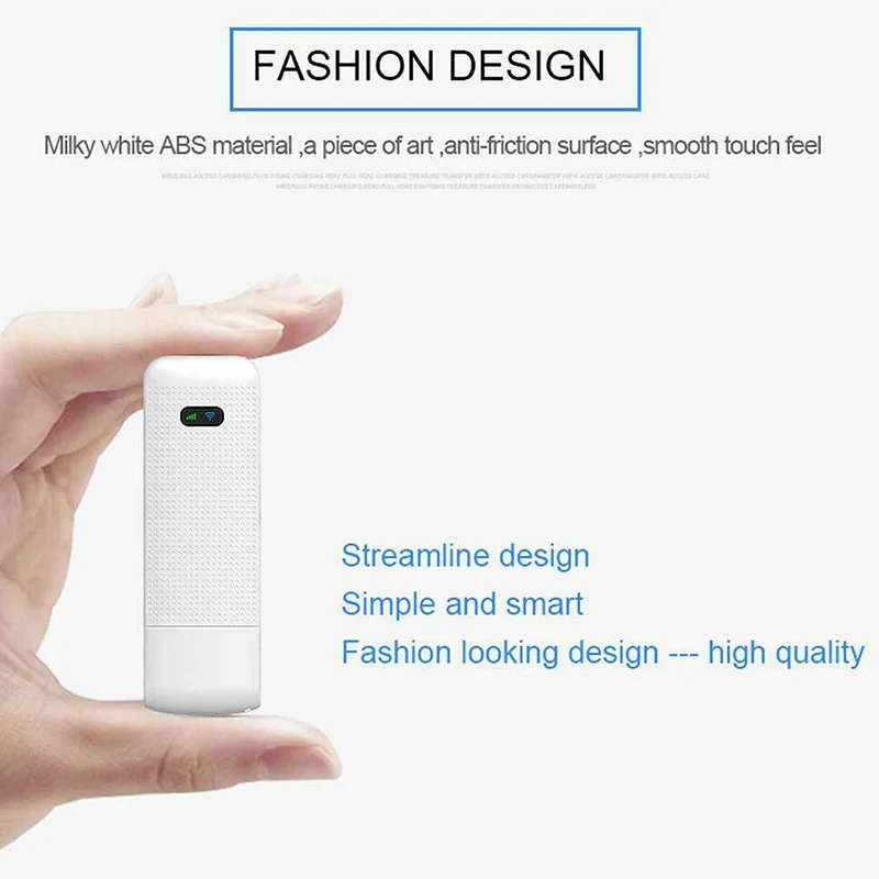 4G LTE Router MiFi 150Mbps WIFI Wireless Router USB Modem with SIM Card Slot for iPhone Smartphone iPad PC Laptop