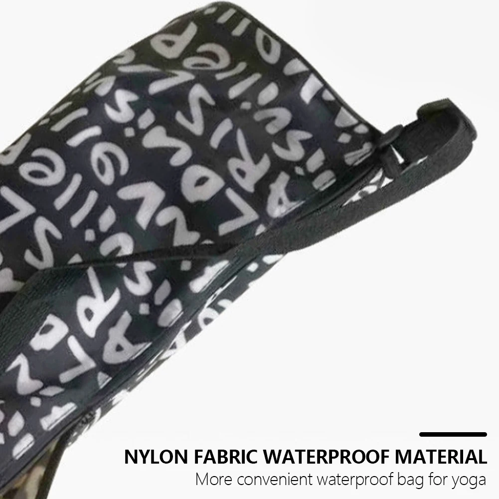 Модный спортивный коврик для занятий йогой хранения сумка рюкзак на одно плечо