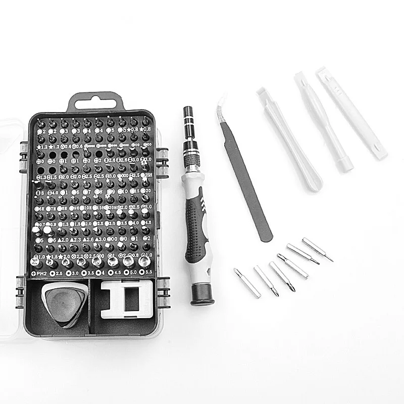 

115 In 1 Screwdriver Set Strong Magnetic Multi-function Precision Mobile Phone Repair Device Hand Tools Torx Hex