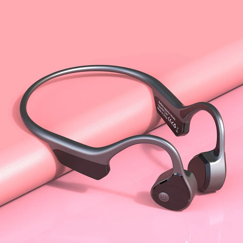 Водонепроницаемая беспроводная Спортивная Bluetooth-гарнитура bone для проводимости
