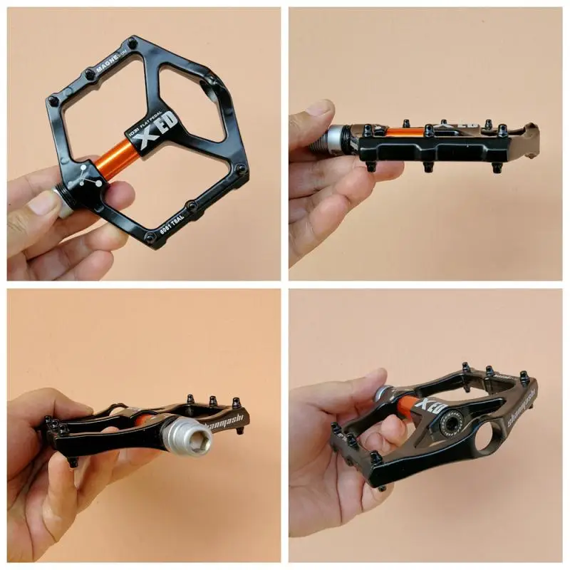 

SHANMASHI Mountain Bicycle Pedals Cycling Ultralight Magnesium Alloy Platform Bearings MTB Pedals Bicicleta Bike Pedals